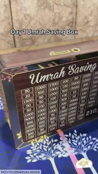 Umrah Saving Box..?
