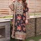 3 Pcs Women's Stitched Lawn Sequins Embroidered Suit...?