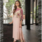 Latest 3 Pcs Unstitched Silky Suit 2026 – Digital Printed Long Airline Shirt with Trouser & China Silk Dupatta for Women | Summer Collection...?