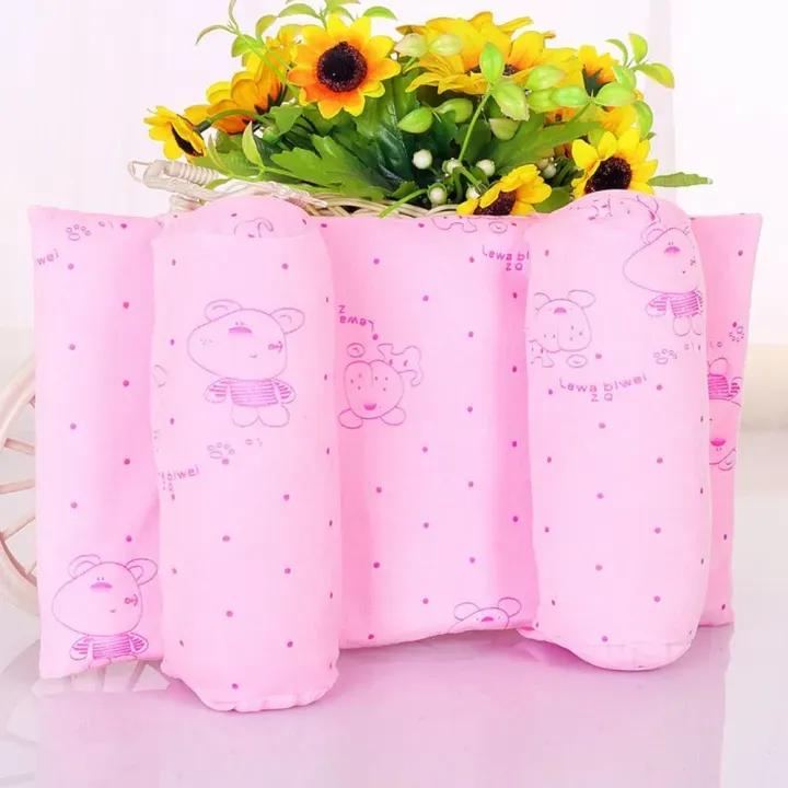 Baby Neck Pillow Cotton Printed Multicolor 27x17cm....?