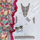 3 Pcs Women's Unstitched Embroidered Suit....?