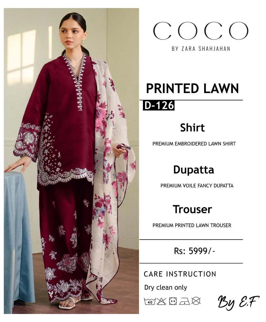 3 Pcs Women's Unstitched Embroidered Suit...?